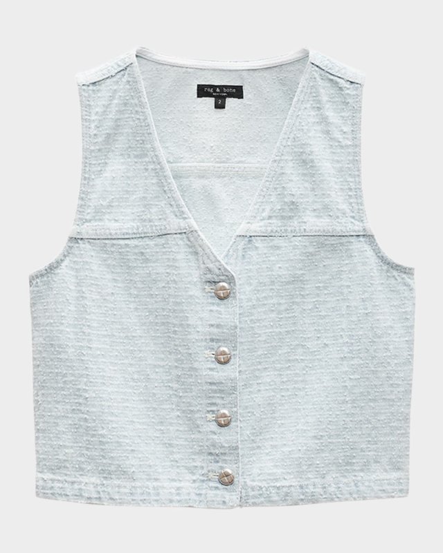 Juliana Tweed Vest